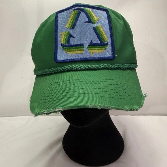 Rare Vintage Aviator Nation Recycle Patch Trucker Hat main image 6